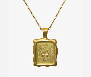 "May It Be Thine" Crown Pendant